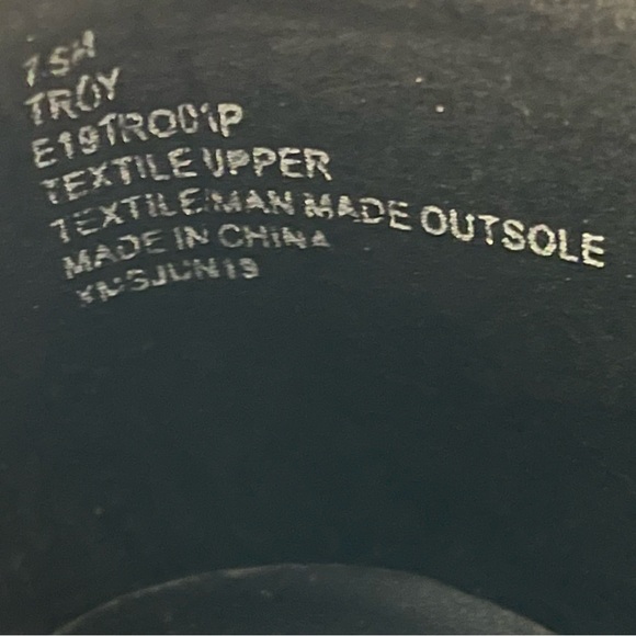 Espirit Esprit Troy Black Faux Suede Ankle Booties Size 7.5 M EUC - Picture 10 of 10